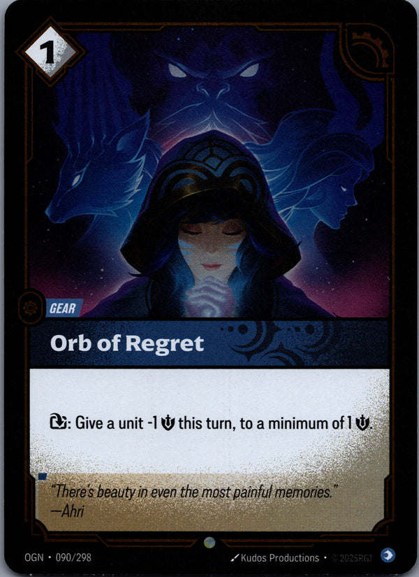 090 Orb of Regret [Foil] Origins Common Near Mint