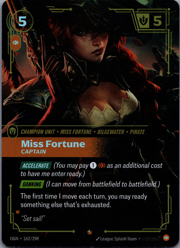162 Miss Fortune - Captain Origins Epic Near Mint
