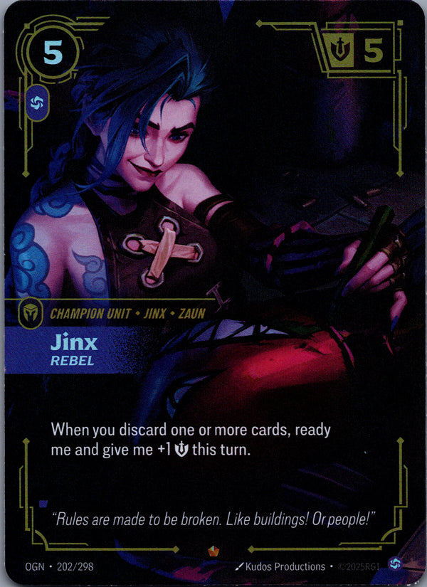 202 Jinx - Rebel Origins Epic Near Mint