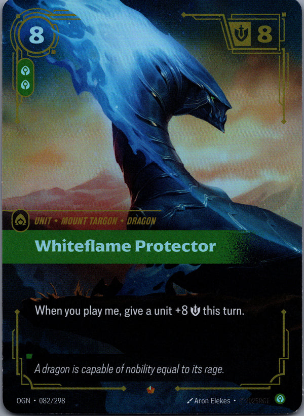 082 Whiteflame Protector Origins Epic Near Mint