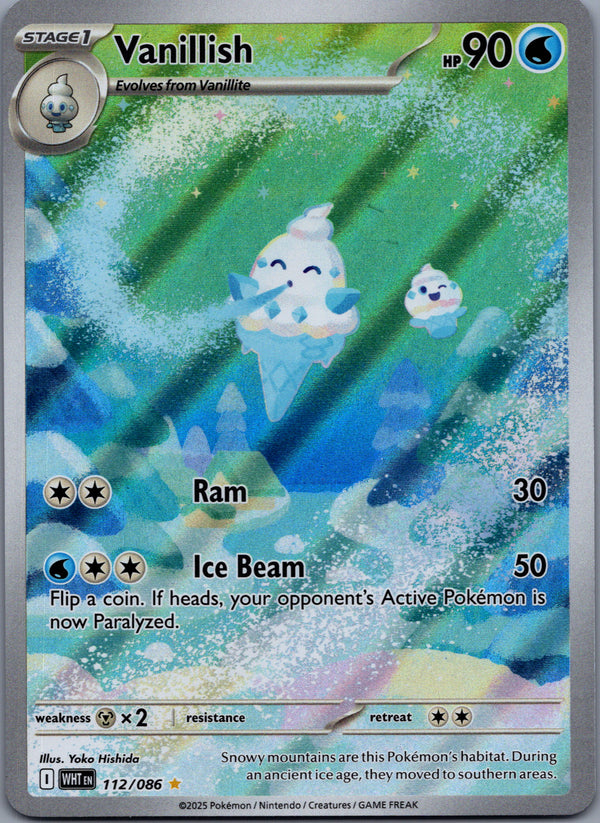 112 Vanillish White Flare Illustration Rare Near Mint