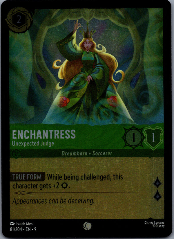 081 Enchantress - Unexpected Judge [Foil] Fabled Common Near Mint