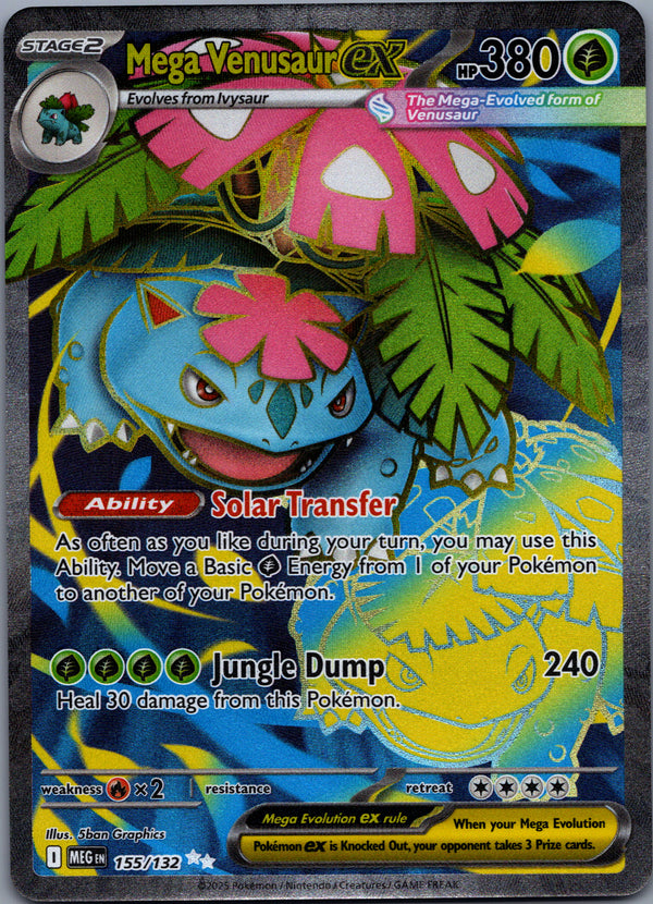 155 Mega Venusaur ex Mega Evolution Ultra Rare NM