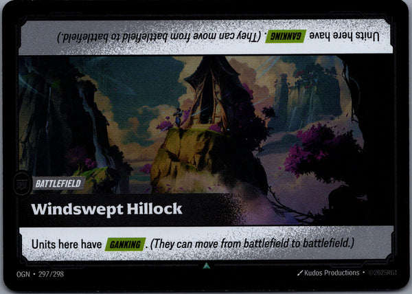 297 Windswept Hillock [Foil] Origins Uncommon Near Mint