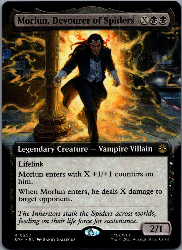 211 Miles Morales Marvel's Spider-Man Mythic Borderless Near Mint