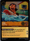 002 Lilo - Escape Artist [Foil] Azurite Sea Super Rare Near Mint