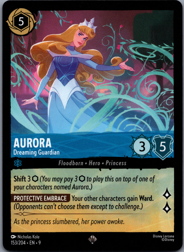 153 Aurora - Dreaming Guardian Fabled Super Rare Near Mint