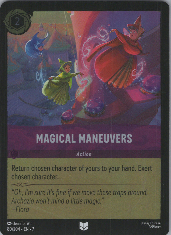 080 Magical Maneuvers [Foil] Archazia's Island Uncommon Near Mint