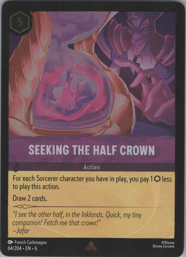 064 Seeking the Half Crown [Foil] Azurite Sea Rare Near Mint