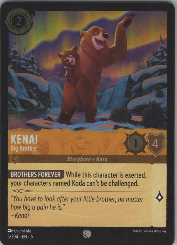 005 Kenai - Big Brother [Foil] Shimmering Skies Common Near Mint