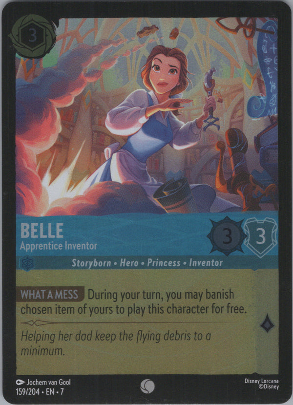 159 Belle - Apprentice Inventor [Foil] Archazia's Island Common Near Mint