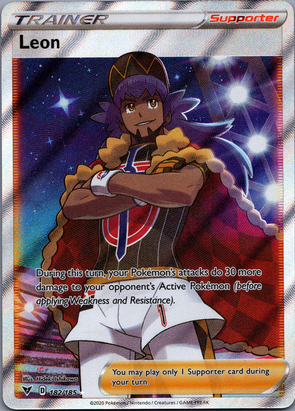 182 Leon Vivid Voltage Rare Ultra Near Mint