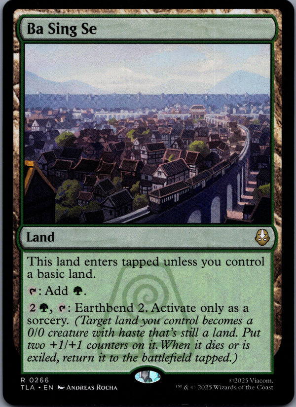 266 Ba Sing Se Avatar The Last Airbender Rare Normal Near Mint