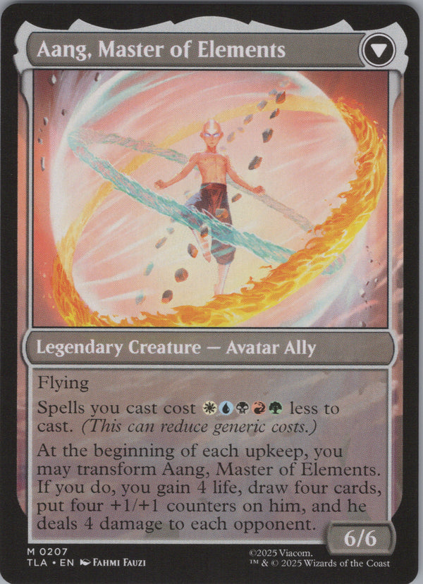 207 Avatar Aang Avatar The Last Airbender Mythic Rare Normal Near Mint