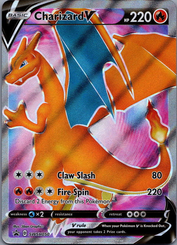 SWSH050 Charizard V SWSH Black Star Promos Promo Near Mint