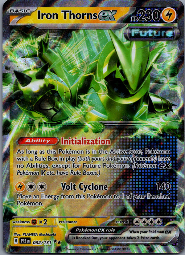 032 Iron Thorns ex Prismatic Evolutions Double Rare NM