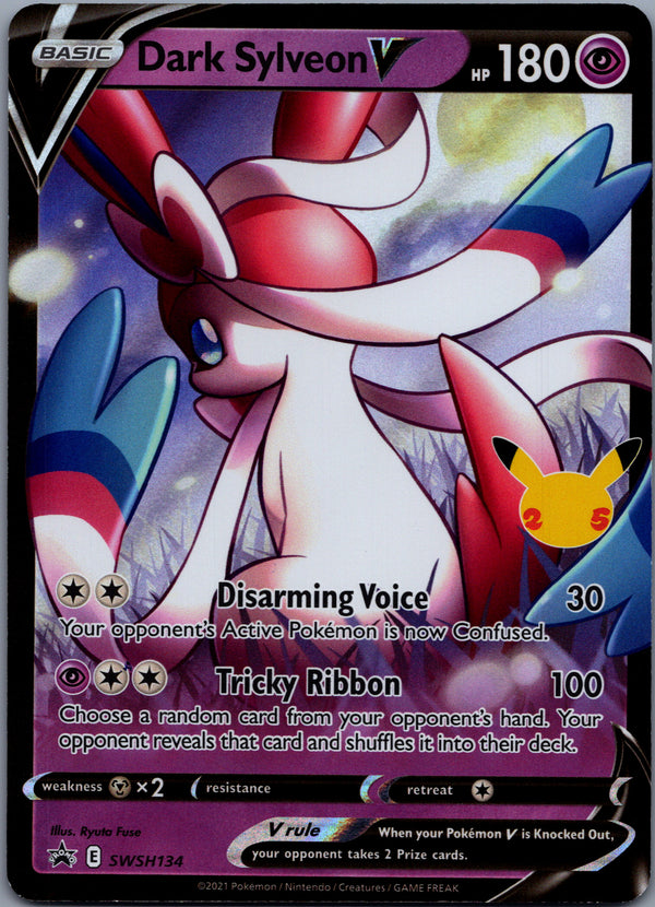 SWSH134 Dark Sylveon V SWSH Black Star Promos Promo Near Mint
