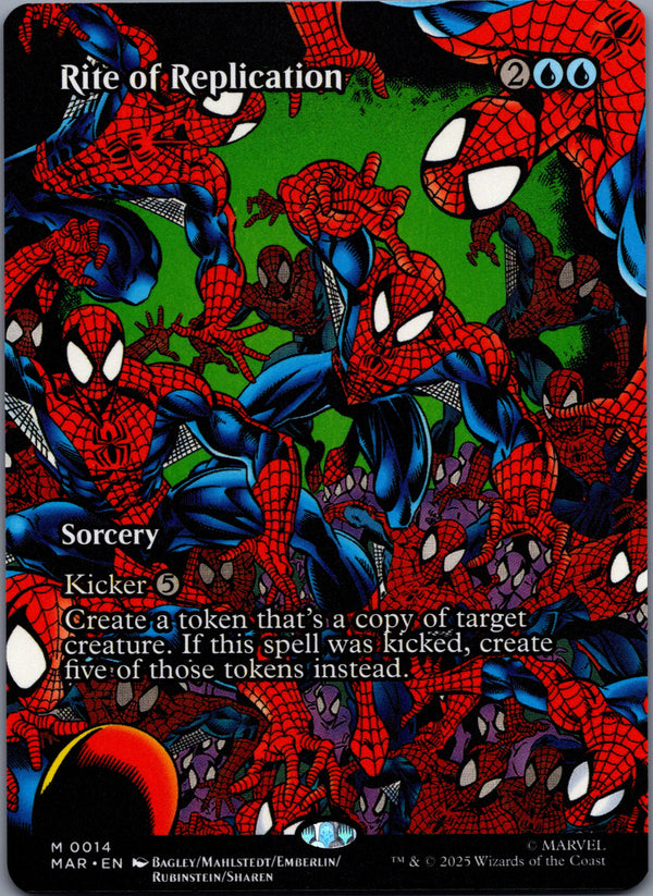 014 Rite of Replication Marvel Universe Mythic Normal Near Mint