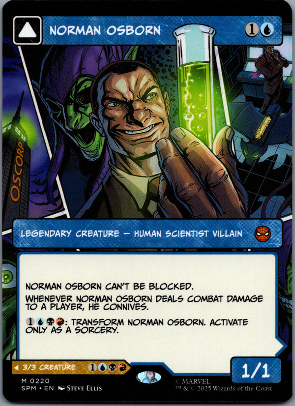 220 Norman Osborn Marvel's Spider-Man Mythic Borderless Near Mint