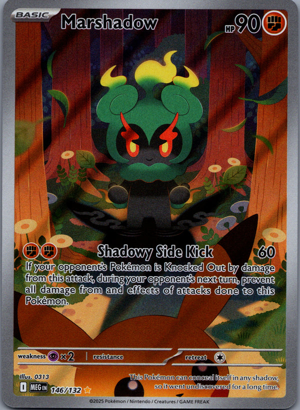 146 Marshadow Mega Evolution Illustration Rare Near Mint