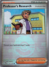 122 Professor's Research: Professor Oak [Poke Ball] Prismatic Evolutions Common Near Mint