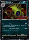 135 Tyranitar [Stamped] Paldea Evolved Rare NM