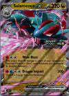 114 Salamence ex [Stamped] Journey Together Double Rare Near Mint