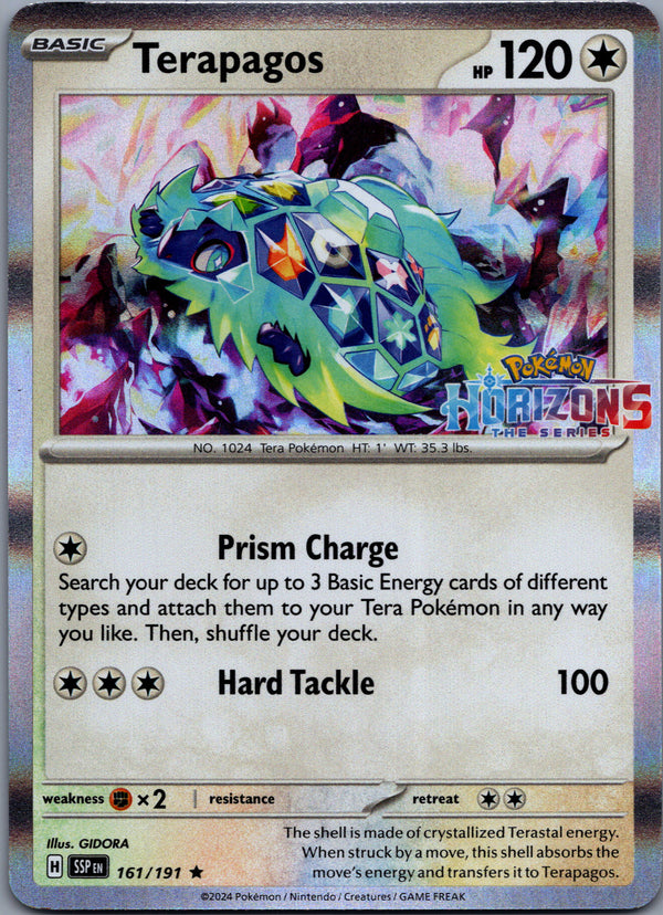 161 Terapagos [Horizons] Surging Sparks Rare Near Mint