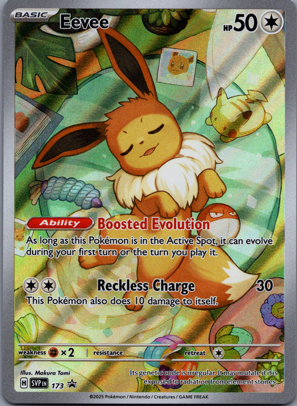 173 Eevee SV Black Star Promos Promo NM