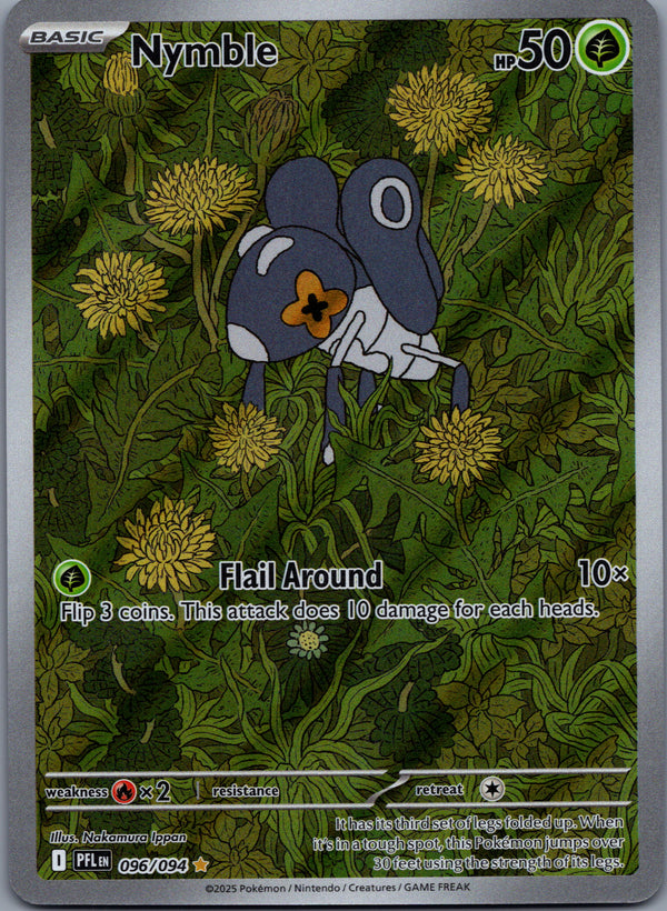 096 Nymble Phantasmal Flames Illustration Rare Near Mint