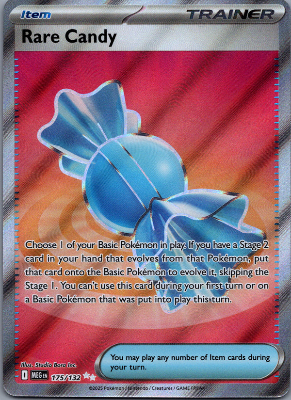 175 Rare Candy Mega Evolution Ultra Rare Near Mint