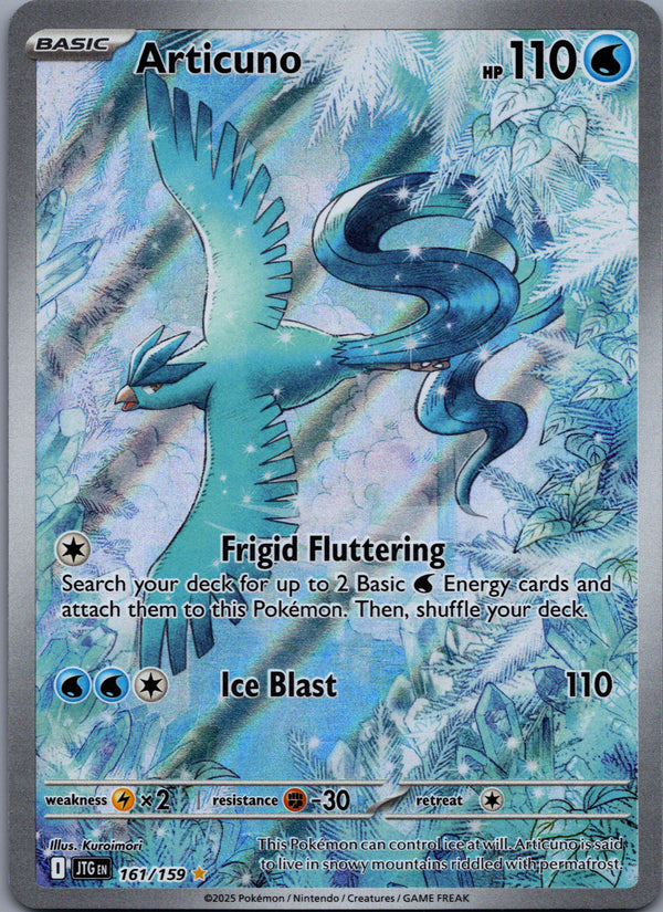 161 Articuno Journey Together Illustration Rare NM