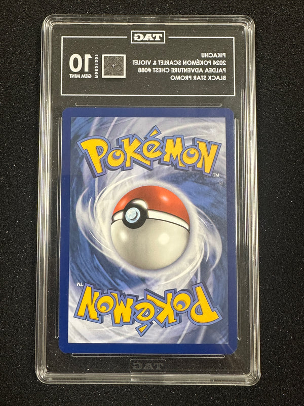 088 Pikachu SV Black Star Pomos Promo TAG 10
