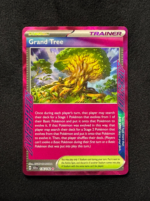136 Grand Tree Stellar Crown Ace Spec Near Mint