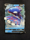 037 Kyogre V Crown Zenith Holo Rare V Near Mint