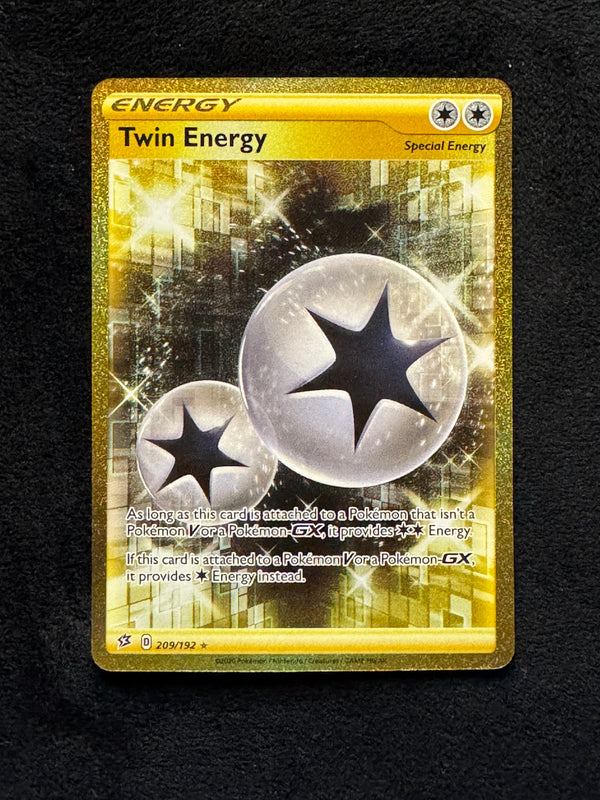 209 Twin Energy Rebel Clash Rare Secret Near Mint