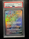 188 Incineroar GX Team Up Rare Rainbow PSA 10