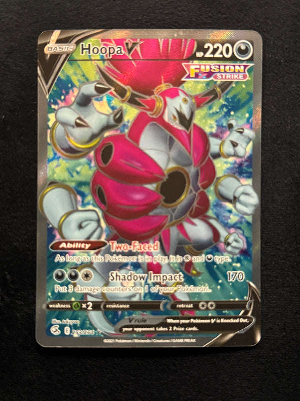 253 Hoopa V Fusion Strike Rare Ultra Near Mint