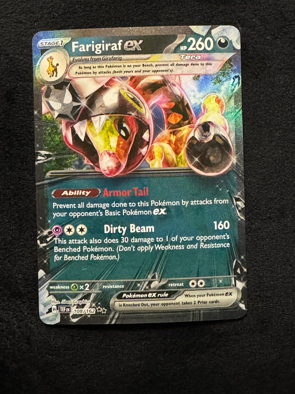 108 Farigiraf ex Temporal Forces Double Rare Near Mint