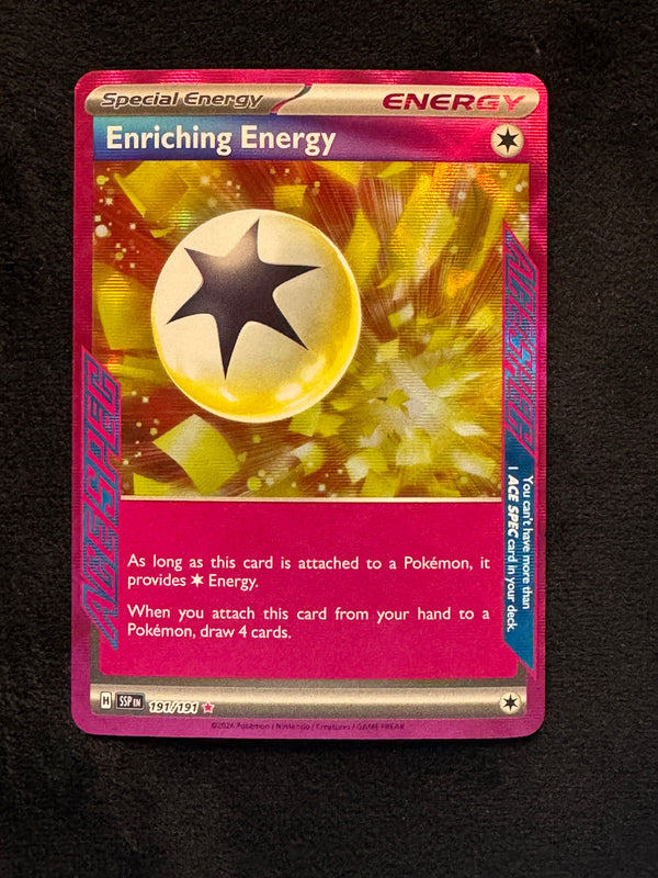 191 Enriching Energy Surging Sparks Ace Spec Near Mint