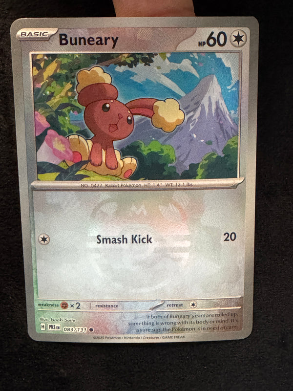 083 Buneary Prismatic Evolutions Master Ball Holo Near Mint