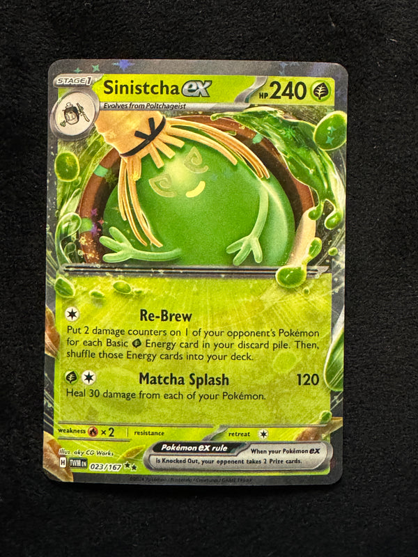 023 Sinistcha ex Twilight Masquerade Double Rare Near Mint