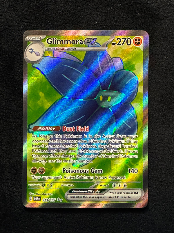 213 Glimmora ex Obsidian Flames Ultra Rare Near Mint