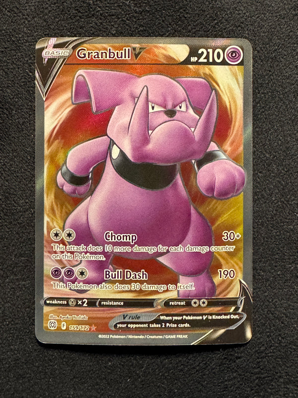 159 Granbull V Brilliant Stars Rare Ultra Near Mint