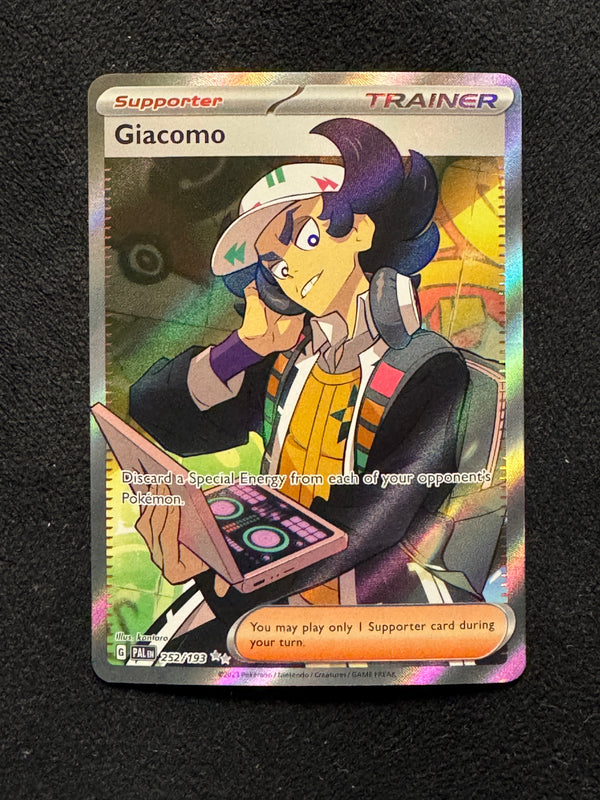 252 Giacomo Paldea Evolved Ultra Rare Near Mint