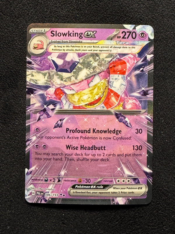 086 Slowking ex Paldea Evolved Double Rare NM