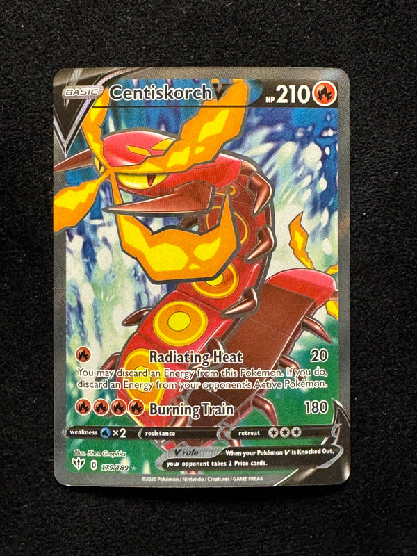 179 Centiskorch V Darkness Ablaze Rare Ultra Near Mint
