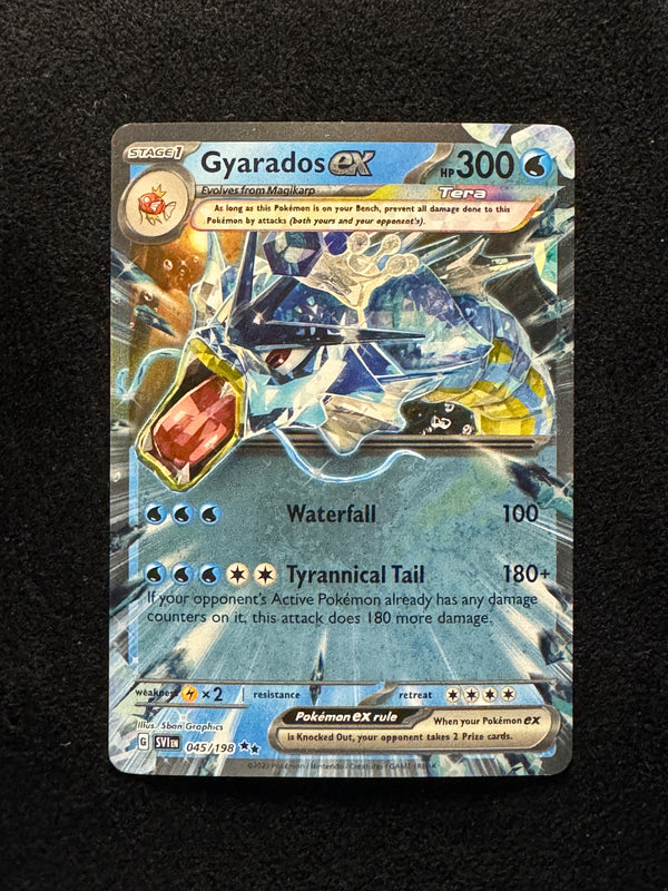 045 Gyarados ex Scarlet & Violet Double Rare Near Mint