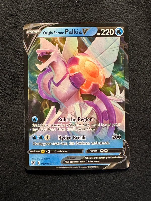 039 Origin Forme Palkia V Astral Radiance Holo Rare V NM