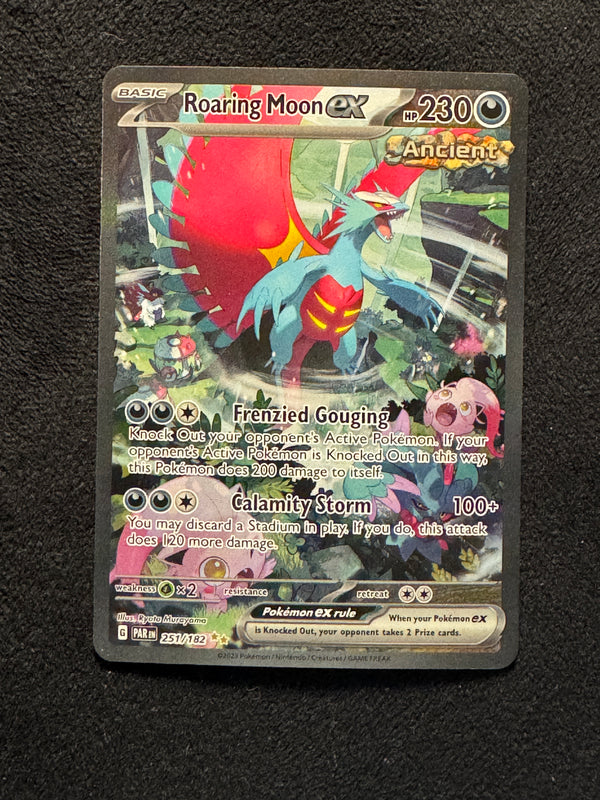 251 Roaring Moon ex Paradox Rift Special Illustration Rare Near Mint